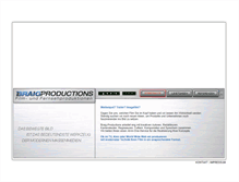 Tablet Screenshot of braig-productions.de